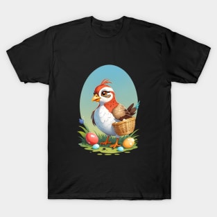 Birds with Egg basket T-Shirt
